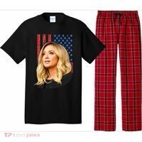 Kayleigh McEnany USA Flag Pajama Set thumb 0