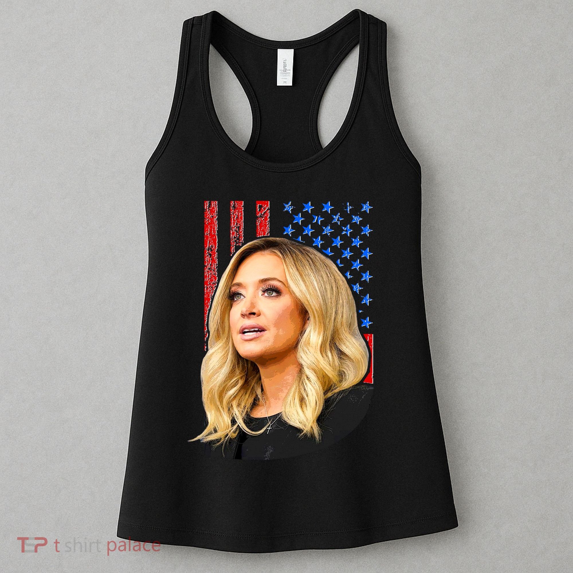 Kayleigh McEnany USA Flag Women's Tank Top