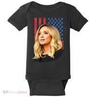 Kayleigh McEnany USA Flag Baby Bodysuit thumb 0