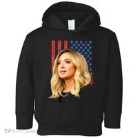 Kayleigh McEnany USA Flag Toddler Hoodie thumb 0