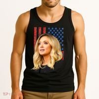 Kayleigh McEnany USA Flag Tank Top thumb 3