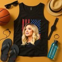 Kayleigh McEnany USA Flag Tank Top thumb 4