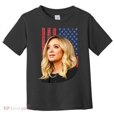 Kayleigh McEnany USA Flag Toddler T-Shirt