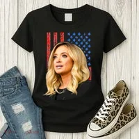 Kayleigh McEnany USA Flag Women's T-Shirt thumb 3
