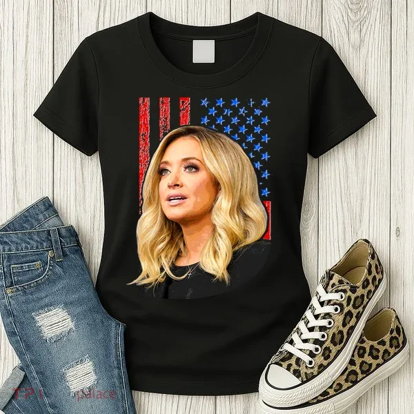 Kayleigh McEnany USA Flag Women's T-Shirt