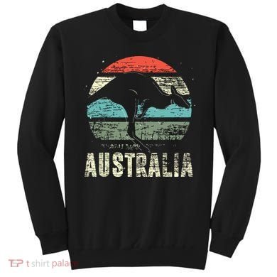 Kangaroo Aussie Zoo Animal Lover Retro Australia Sweatshirt