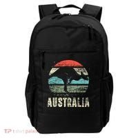 Kangaroo Aussie Zoo Animal Lover Retro Australia Backpack thumb 0