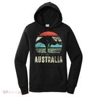 Kangaroo Aussie Zoo Animal Lover Retro Australia Women's Hoodie thumb 0