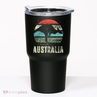 Kangaroo Aussie Zoo Animal Lover Retro Australia Tumbler thumb 0