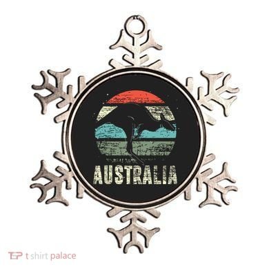 Kangaroo Aussie Zoo Animal Lover Retro Australia Ornament