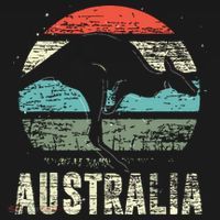 Kangaroo Aussie Zoo Animal Lover Retro Australia Women's Tank Top thumb 5