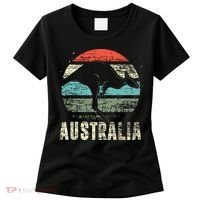 Kangaroo Aussie Zoo Animal Lover Retro Australia Women's T-Shirt thumb 0