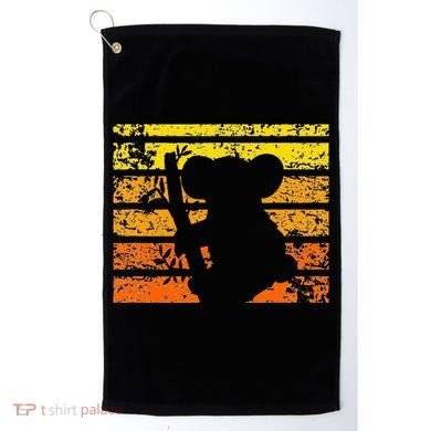 Koala Animal Zoo Keeper Gift Australia Golf Towel