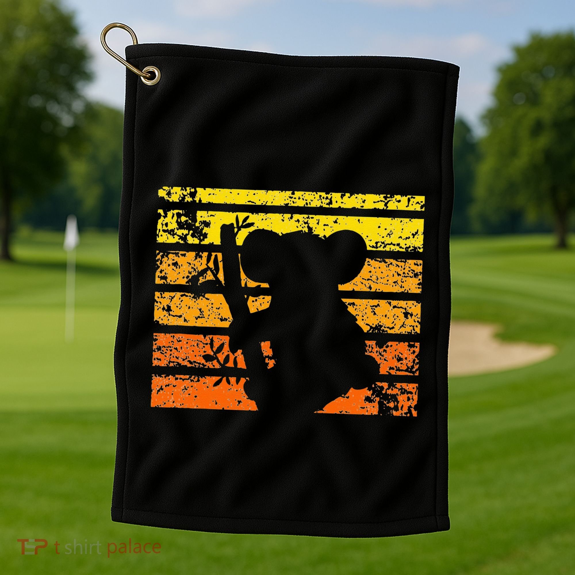 Koala Animal Zoo Keeper Gift Australia Golf Towel
