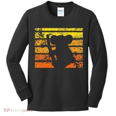 Koala Animal Zoo Keeper Gift Australia Kids Long Sleeve Shirt