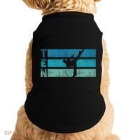 Karate Birthday 10 Year Year Taekwondo Doggie Tank thumb 0