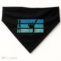 Karate Birthday 10 Year Year Taekwondo USA-Made Doggie Bandana thumb 0