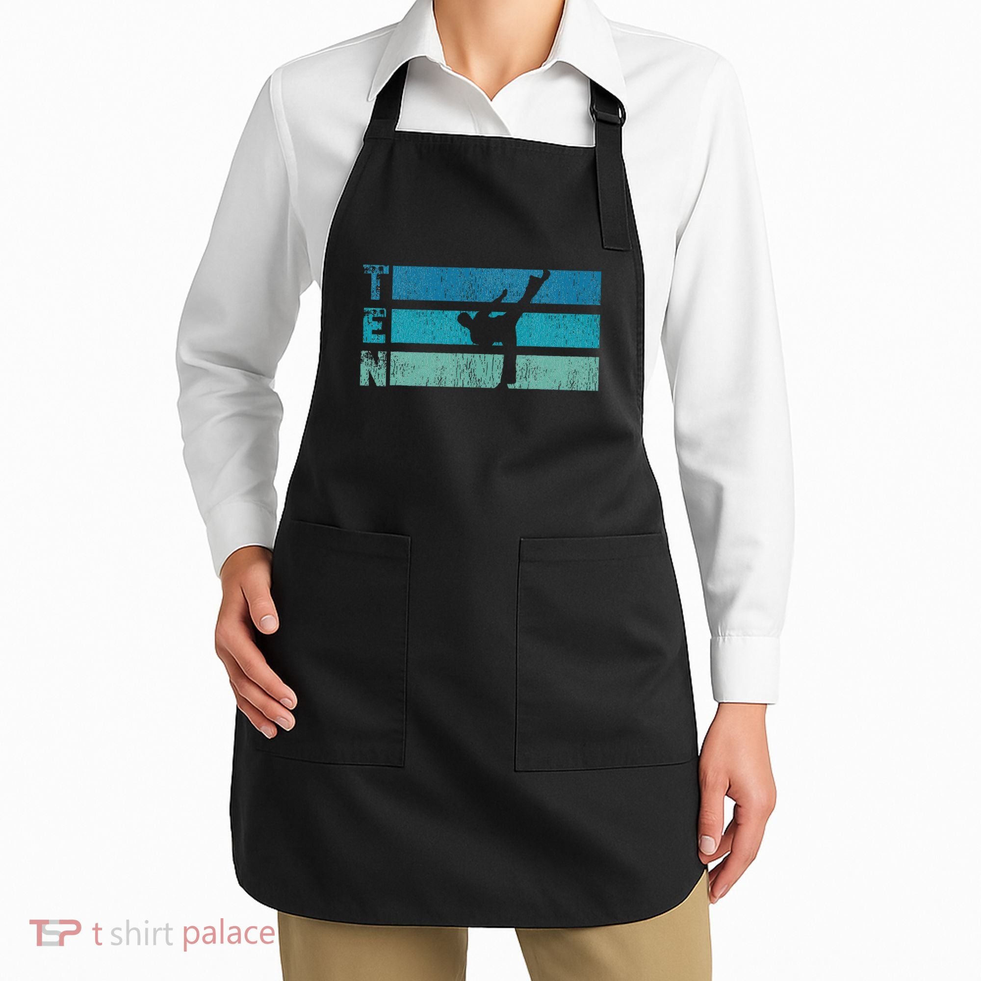 Karate Birthday 10 Year Year Taekwondo Apron