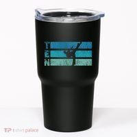 Karate Birthday 10 Year Year Taekwondo Tumbler thumb 0