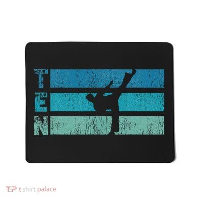 Karate Birthday 10 Year Year Taekwondo Mousepad