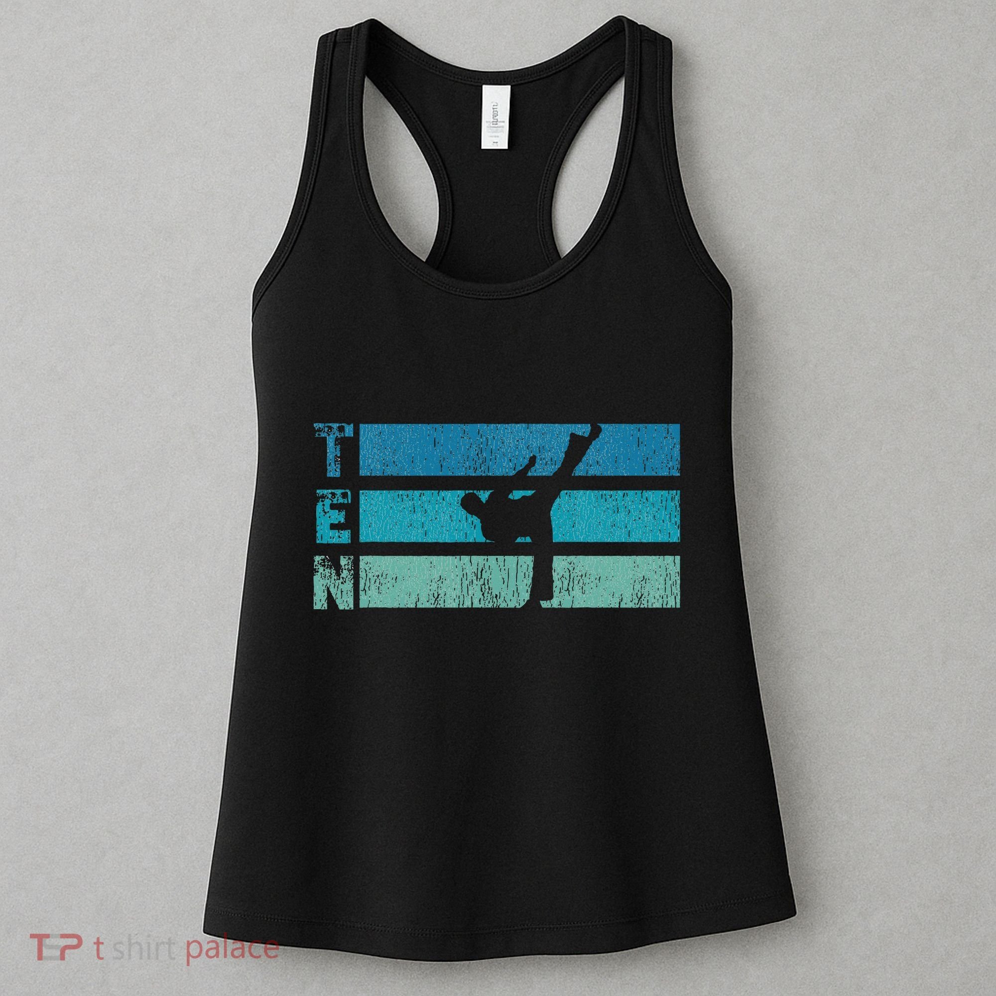 Karate Birthday 10 Year Year Taekwondo Women's Tank Top