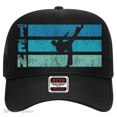 Karate Birthday 10 Year Year Taekwondo Hat