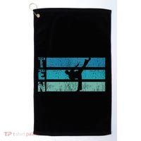 Karate Birthday 10 Year Year Taekwondo Golf Towel thumb 0
