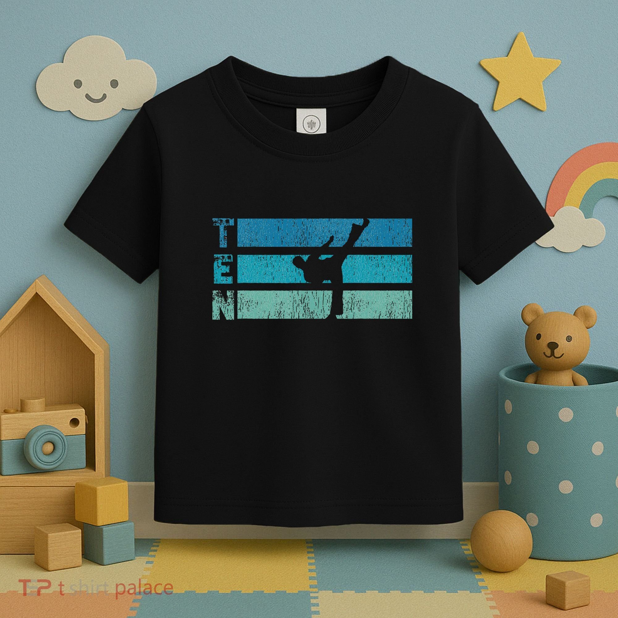 Karate Birthday 10 Year Year Taekwondo Toddler T-Shirt