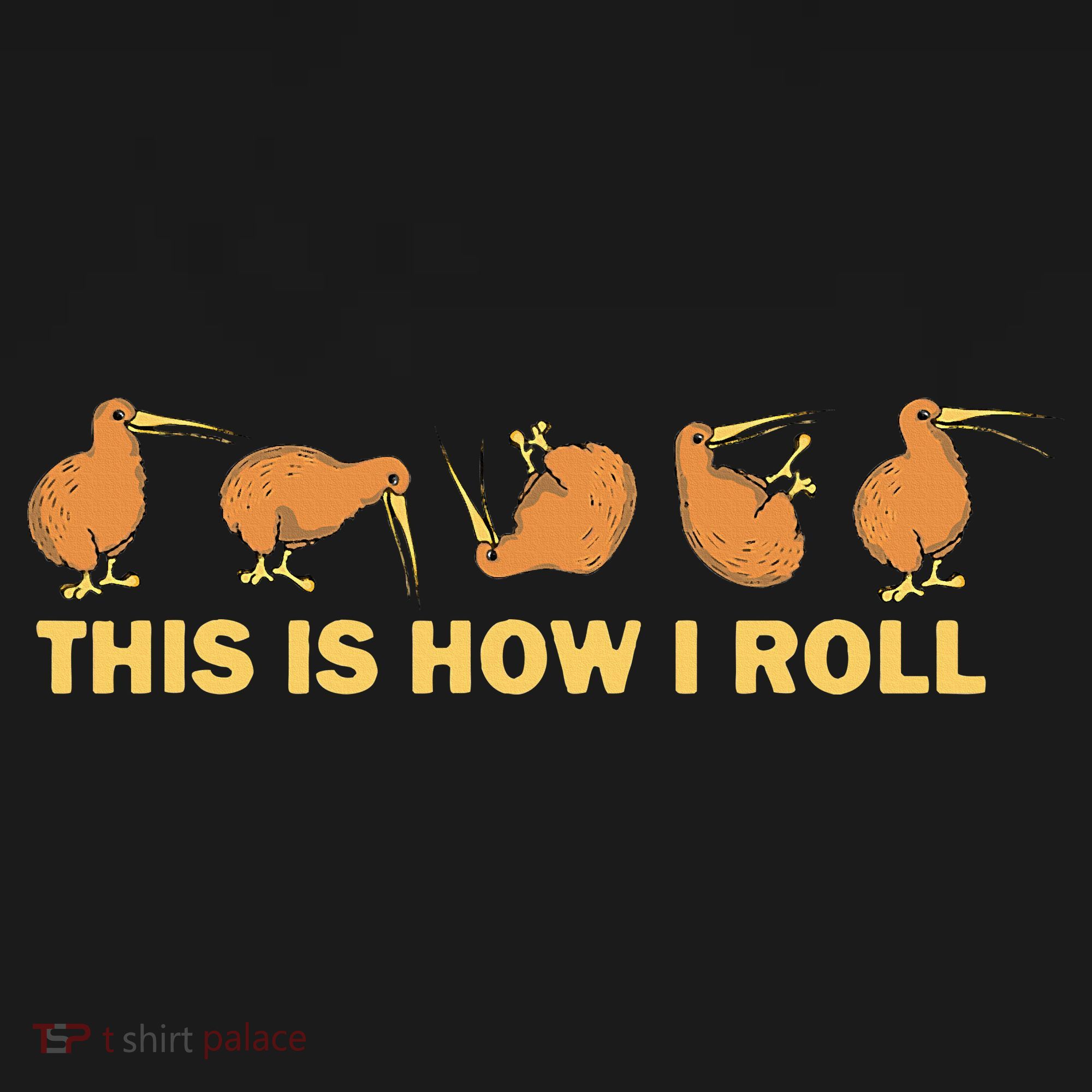Kiwi Bird Australia Souvenir This Is How I Roll Kiwi Women's Hoodie