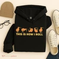 Kiwi Bird Australia Souvenir This Is How I Roll Kiwi Hoodie thumb 4
