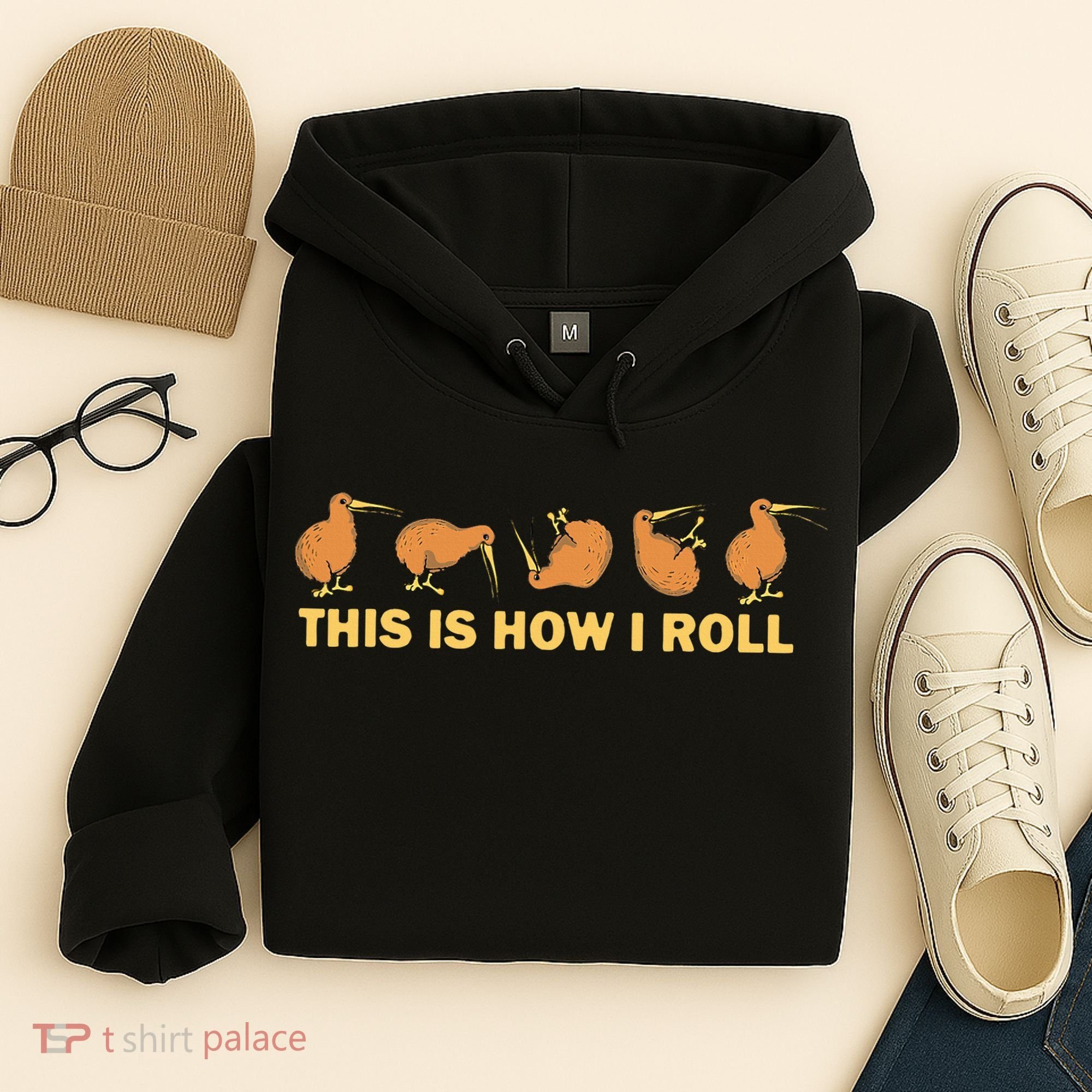 Kiwi Bird Australia Souvenir This Is How I Roll Kiwi Hoodie