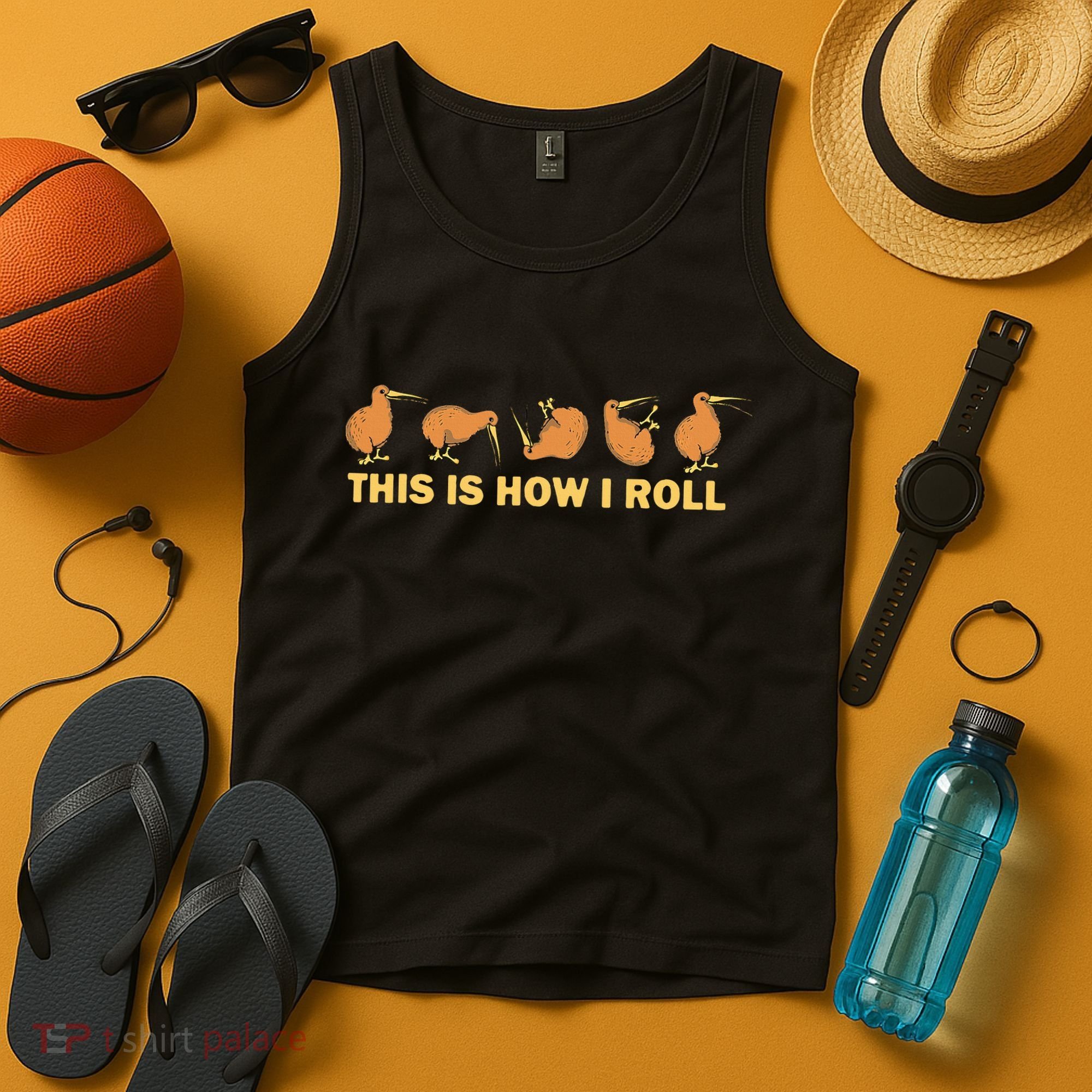 Kiwi Bird Australia Souvenir This Is How I Roll Kiwi Tank Top