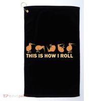 Kiwi Bird Australia Souvenir This Is How I Roll Kiwi Golf Towel thumb 0