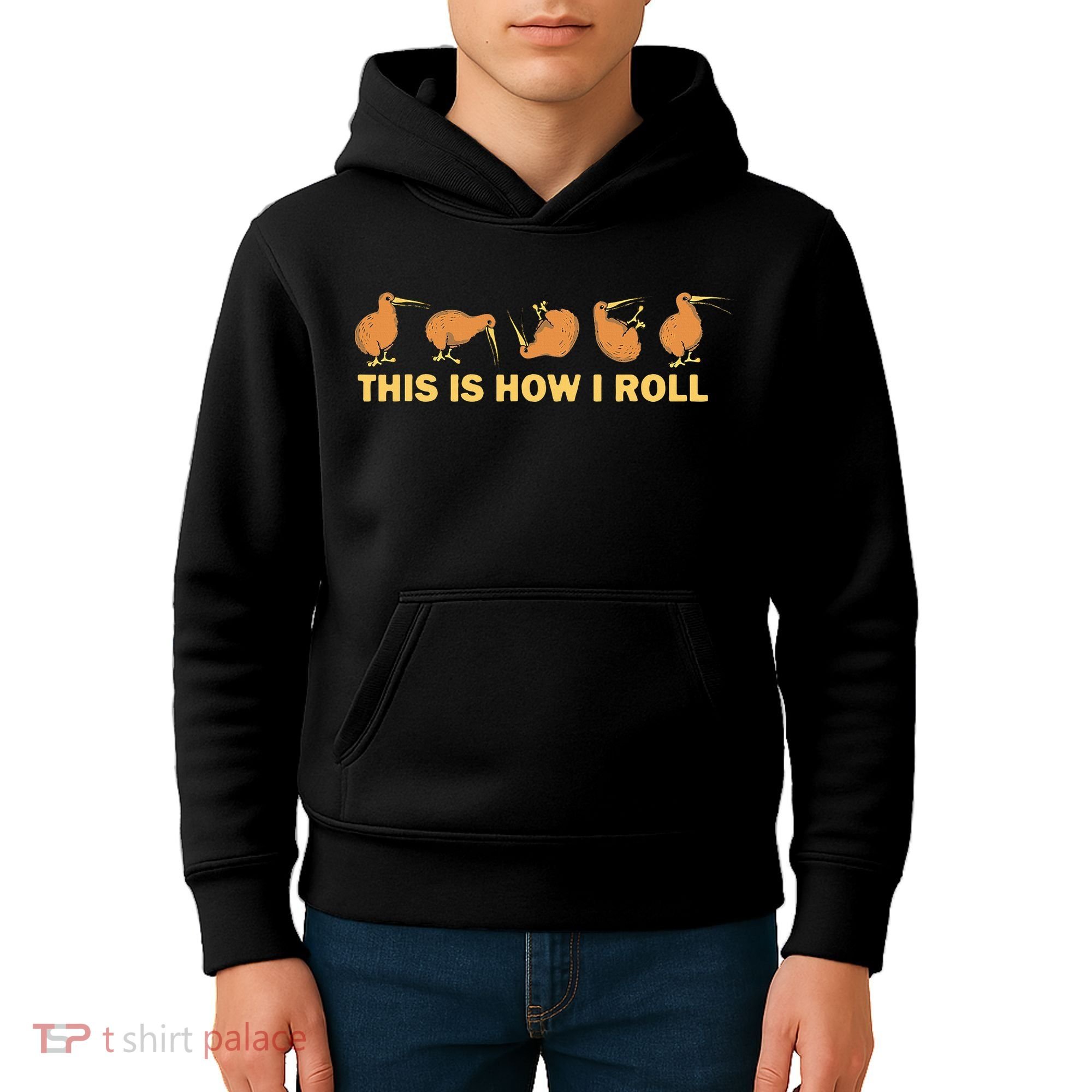 Kiwi Bird Australia Souvenir This Is How I Roll Kiwi Kids Hoodie