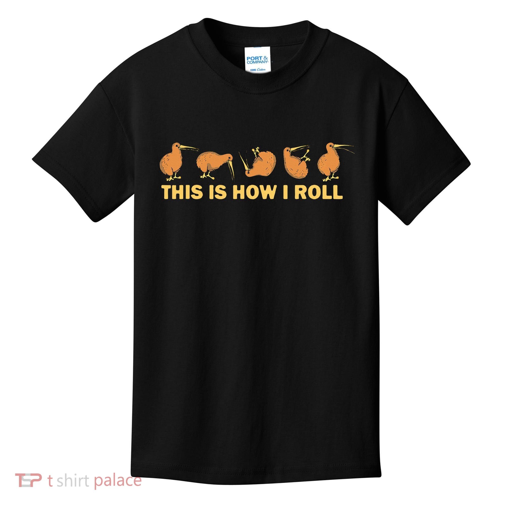 Kiwi Bird Australia Souvenir This Is How I Roll Kiwi Kids T-Shirt