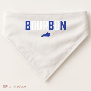Kentucky Bourbon Bbn USA-Made Doggie Bandana
