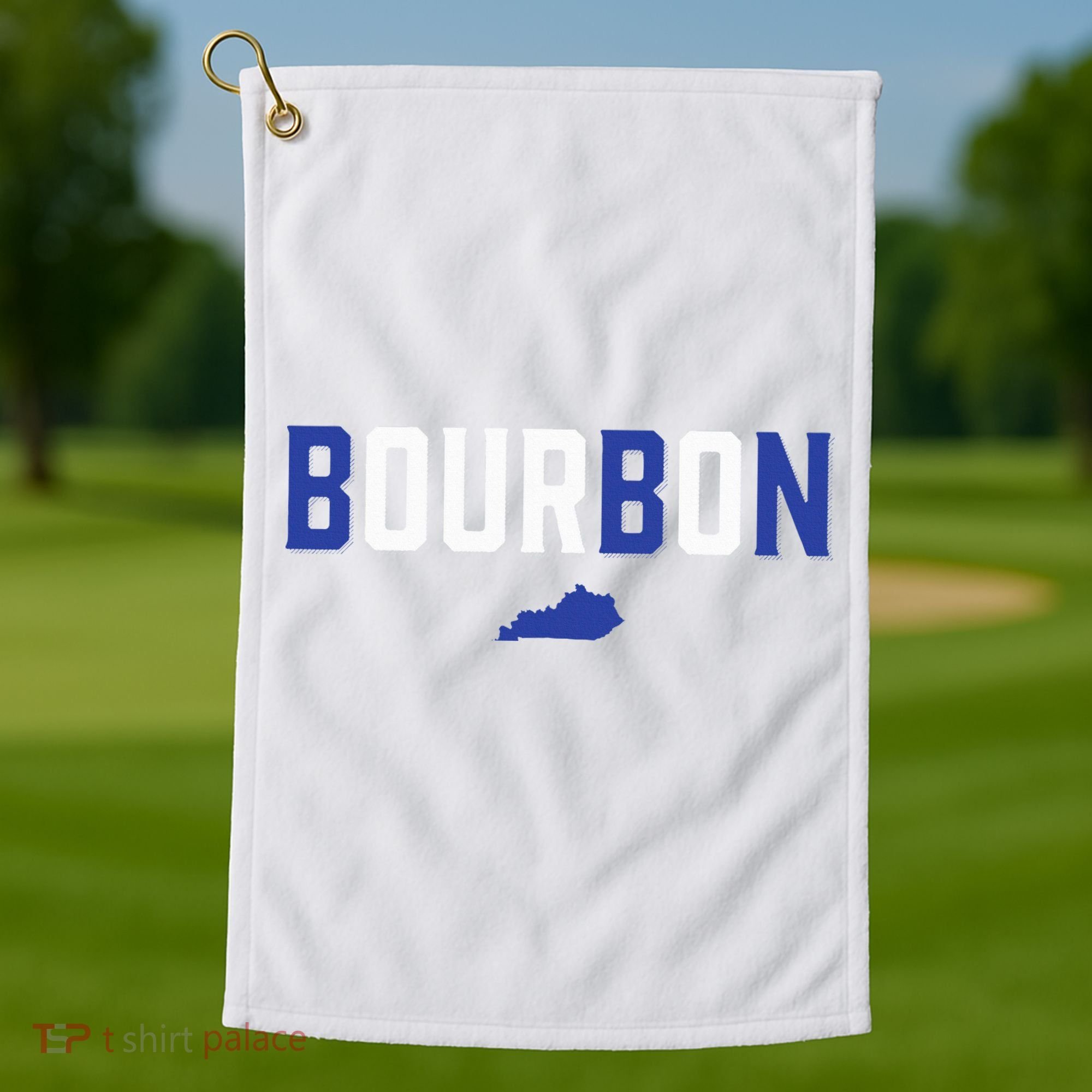 Kentucky Bourbon Bbn Golf Towel