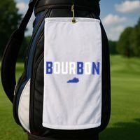 Kentucky Bourbon Bbn Golf Towel thumb 2