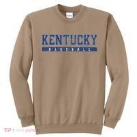 Kentucky Baseball Blue Vintage Text Sweatshirt thumb 0
