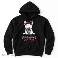 Kinda Busy Being A Dog Mom Floral Hoodie thumb 0