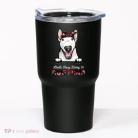 Kinda Busy Being A Dog Mom Floral Tumbler thumb 0