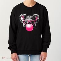 Koala Bear Blowing Bubblegum Women's Sweatshirt thumb 0