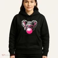 Koala Bear Blowing Bubblegum Hoodie thumb 5