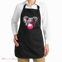 Koala Bear Blowing Bubblegum Apron thumb 2