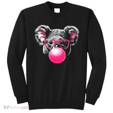 Koala Bear Blowing Bubblegum Sweatshirt