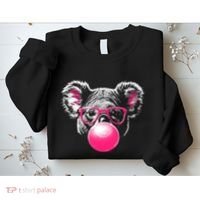 Koala Bear Blowing Bubblegum Sweatshirt thumb 2