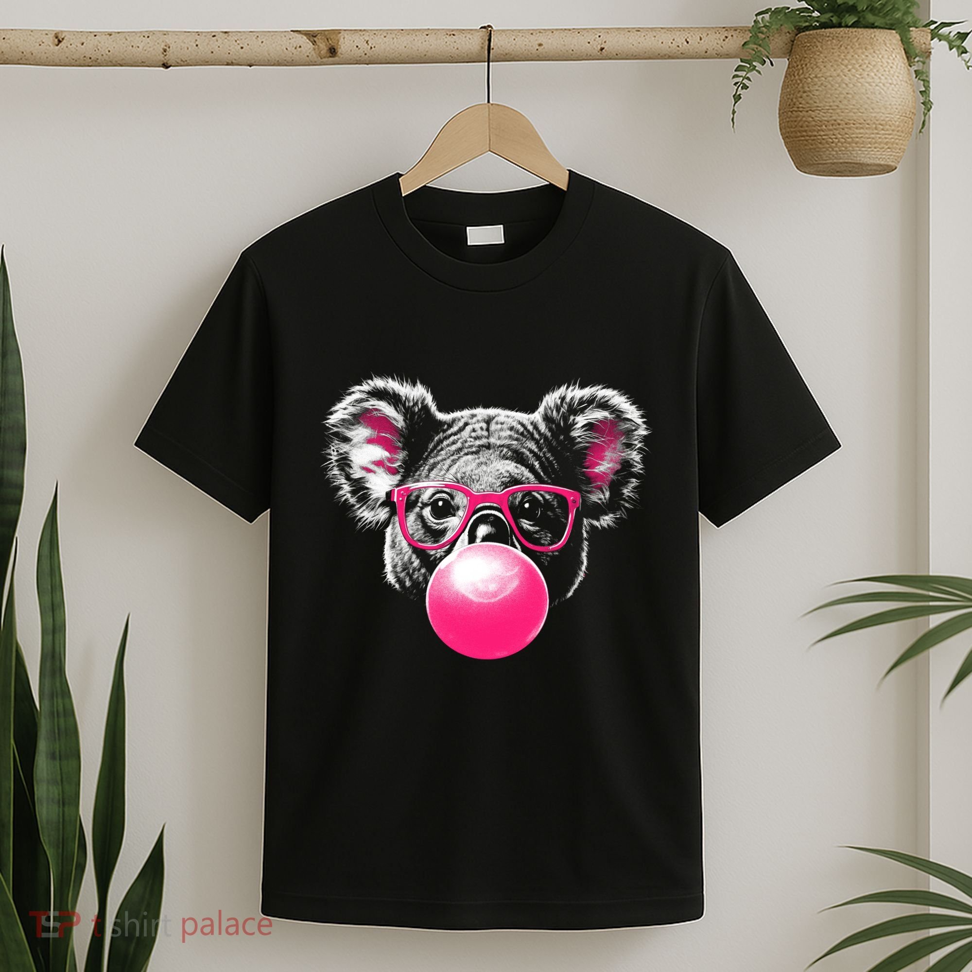 Koala Bear Blowing Bubblegum T-Shirt