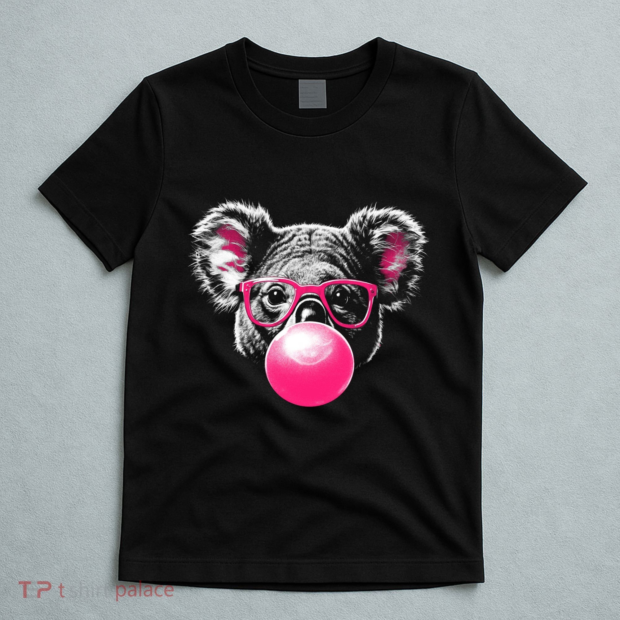 Koala Bear Blowing Bubblegum T-Shirt