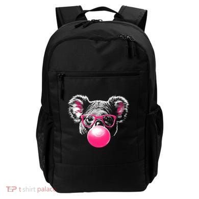 Koala Bear Blowing Bubblegum Backpack