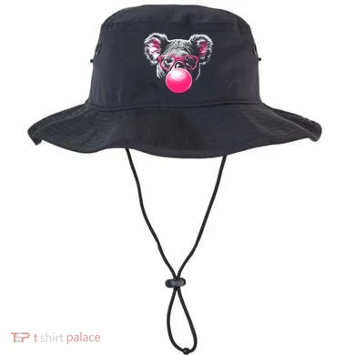 Koala Bear Blowing Bubblegum Bucket Hat